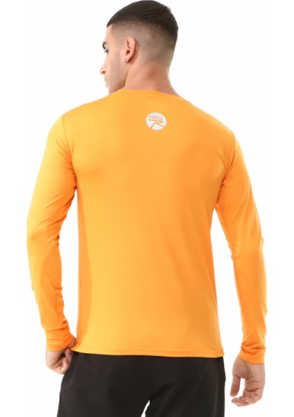 Erkek Uzun Kollu T-Shirt Vıvus Oranj fırsatları