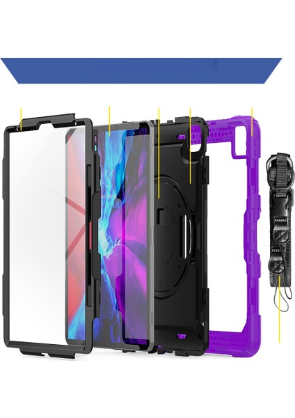 Ipad Pro 12.9 Inç Için Askılı Standlı Tablet Kılıfı (Yurt Dışından) fırsatları