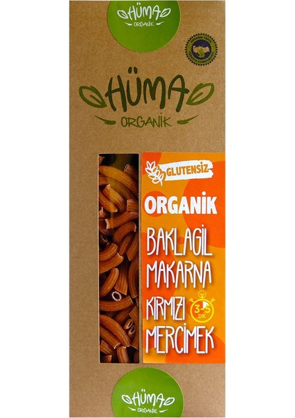 Kırmızı Mercimekli Makarna 250 gr