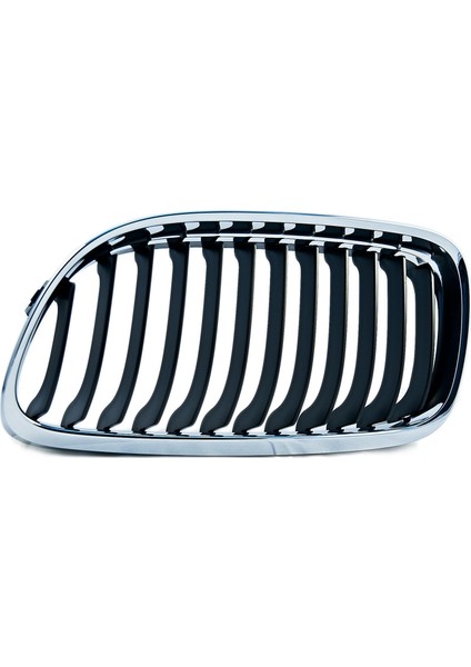 Bmw E90 Uyumlu Lci 2009-2010 Krom-Siyah Panjur Set 51137201967 ve 68