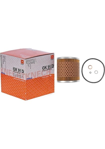 Bmw E30 E34 E36 M40 M42 ve M43 Uyumlu Motor Mahle Yağ Filtresi 1727300