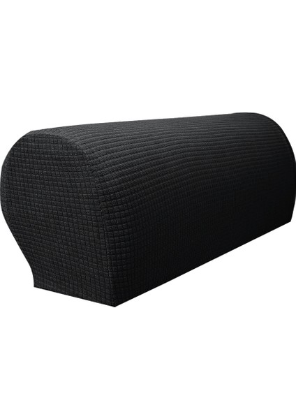 2 Su Geçirmez Flanel Mobilya Set Kanepe Kolçak Siyah Kapakları (Yurt Dışından) indirimleri