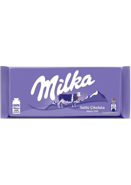 2 Adet Milka Sütlü Tablet 80 gr