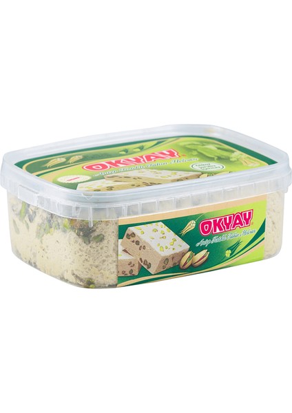 Plastik Kutu Fıstıklı Helva 360 gr