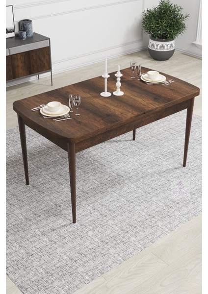 Concept Are Serisi, 80X132 Açılabilir Mdf Mutfak Masası, Yemek Masası