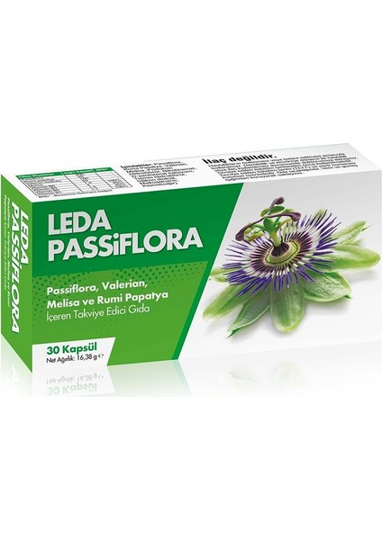 Ledapassiflora 30 Kapsül