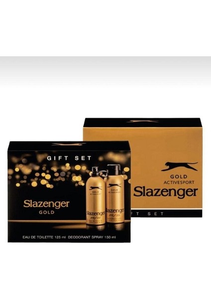 Active Sport Gold 125 ml + 150 ml Deodorant Erkek Parfümü Yeni Ürün