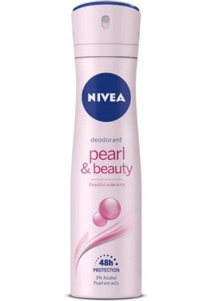 Nıvea Deo Sprey 150 ml Pearl&beauty Kadın
