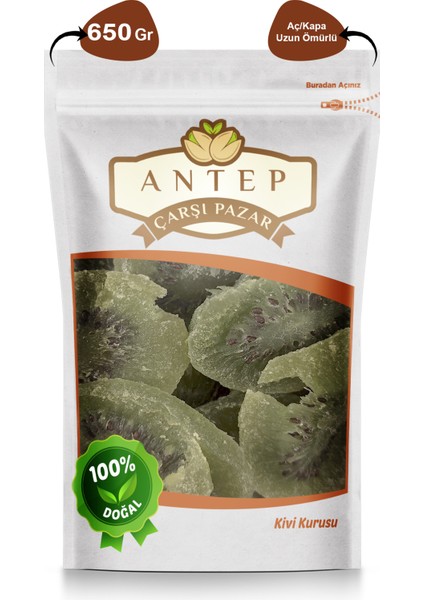 Kivi Kurusu Tropik Meyve Kurusu | 650 gr