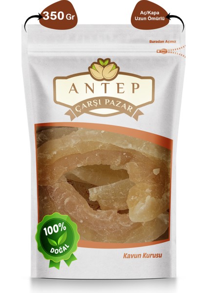 Antep Çarşı Pazarkavun Kurusu Tropik Meyve Kurusu | 350 gr