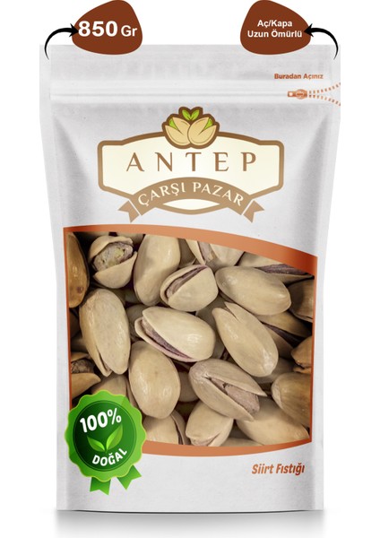 Siirt Fıstığı Jumbo Ana Çıtlak | 850 Gr.