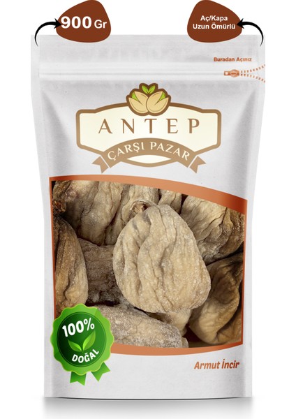 Kuru Incir Yeni Mahsül Aydın Armut Incir | 900 Gr.