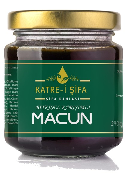 Özel Üretim Keçiboynuzu – Harnup Pekmezi/Özü 340 gr + Kışa Özel %100 Doğal Bitkisel Karışımlı Macun
