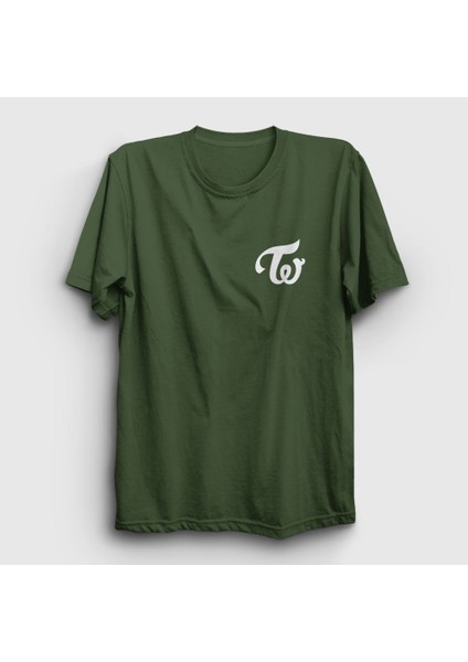 Unisex Haki Logo K-Pop Twice T-Shirt