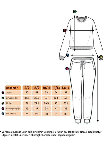Toontoy Kız Çocuk Nakışlı Eşofman Takımı fiyatları
