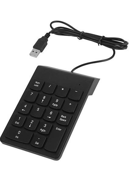 PX-1864 USB 2.0 Siyah Numerik Klavye Keypad Kablolu