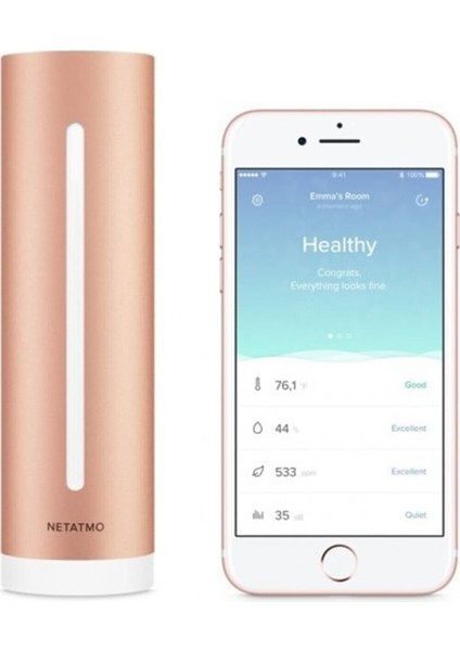 Iç Mekan Hava Kalite Monitörü - Nhc-Ec