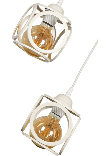 Savaş 2'li Avize (Beyaz) fırsatları