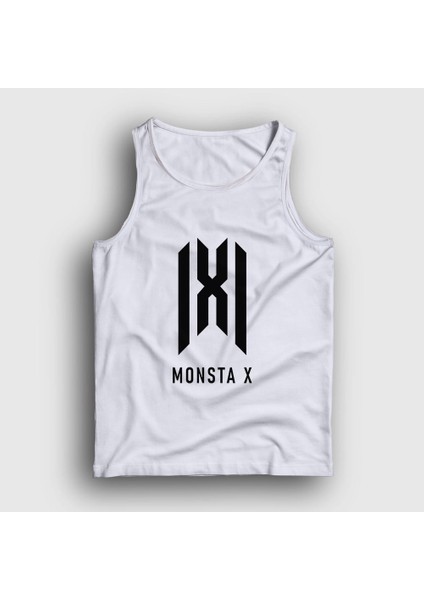 Unisex Beyaz Logo K-Pop Monsta X Atlet