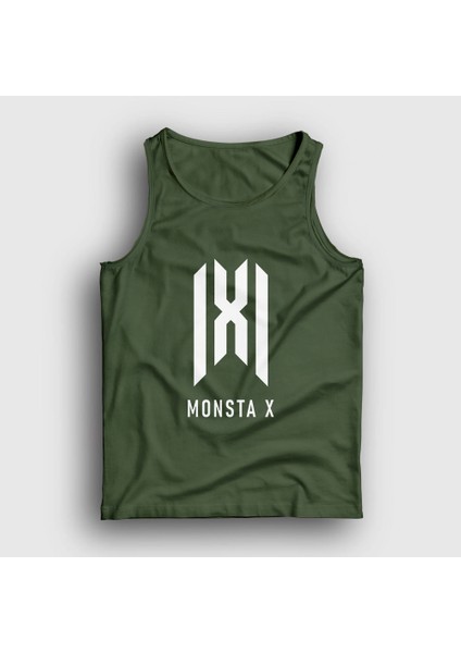 Unisex Haki Logo K-Pop Monsta X Atlet
