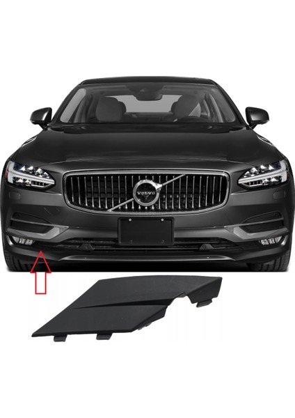 Volvo S90 V90 Sis Far Kapağı Sağ 2017-2020