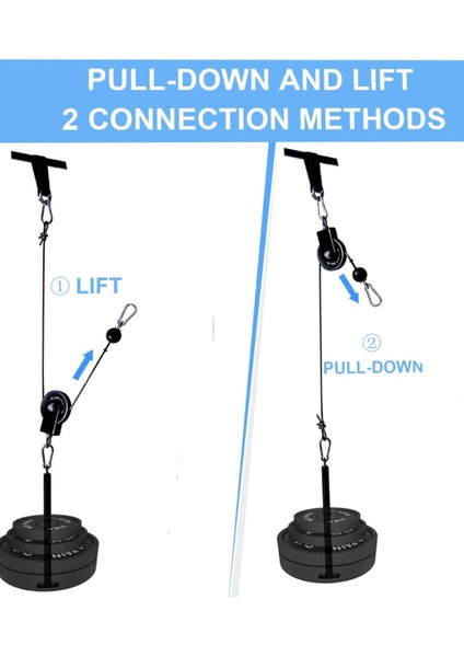 Esi Fitness Cable Crossover Makara Fitness Seti Full Set