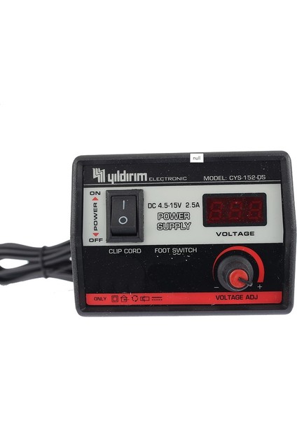 CYS-152-DS 1.5-15V 2.5A Akü Şarj Adaptörü