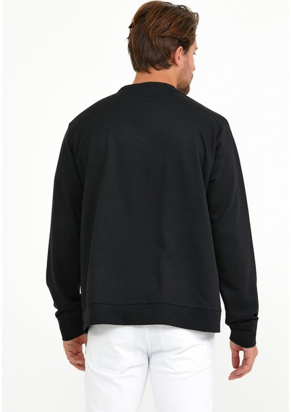 Süperlife Bisiklet Yaka Tokyo Basklıl Sweat SPR22SW134 indirimleri