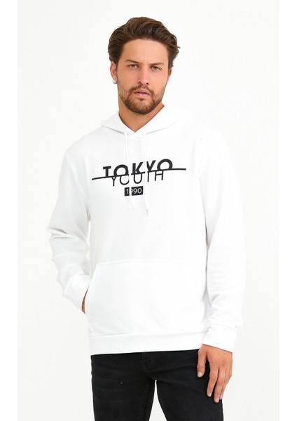 Süperlife Kapşonlu Tokyo Baskılı Sweat SPR22SW164 fırsatları