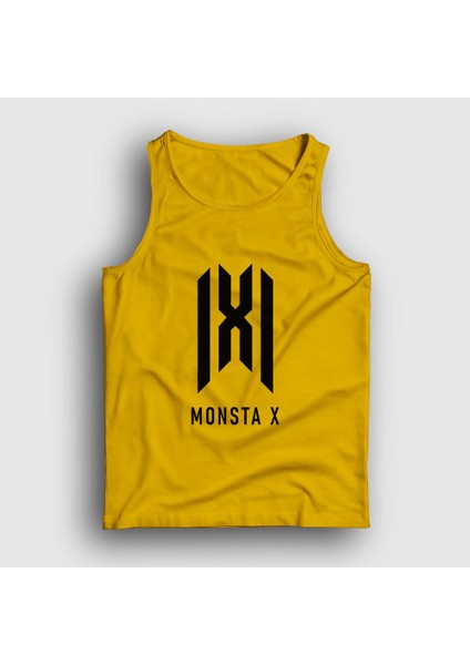 Unisex Sarı Logo K-Pop Monsta X Atlet