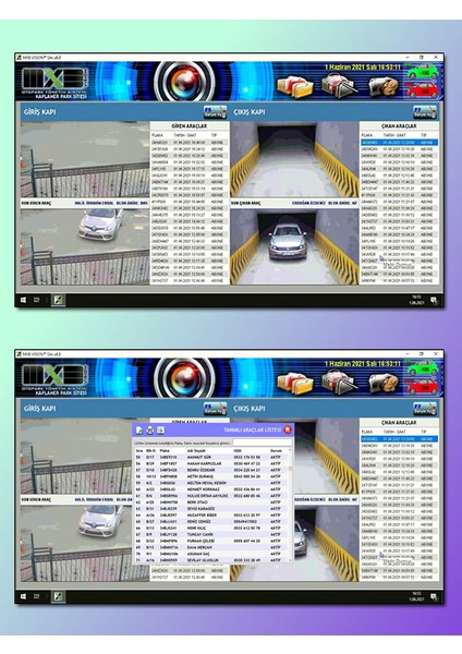 Mxb Vision™ Plaka Tanıma Sistemi Site Otopark Yönetim Yazılımı
