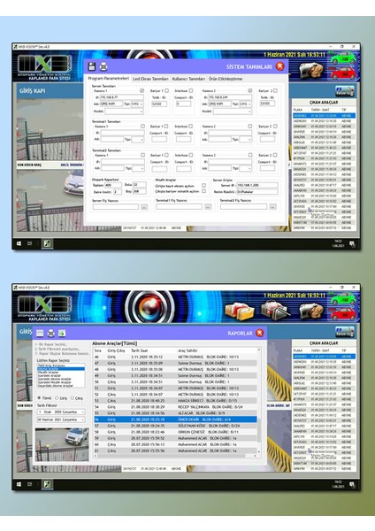 Mxb Vision™ Plaka Tanıma Sistemi Site Otopark Yönetim Yazılımı