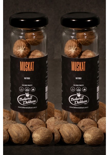 Muskat 45 gr (Cam) X2 Adet