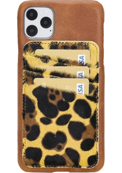 Uj-Det-Cc Deri Telefon Kılıfı iPhone 11 Pro Max TN11/LEO47