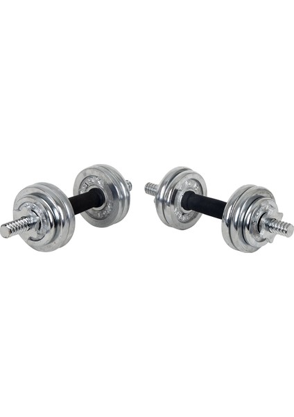 Döküm Plaka Dambıl Seti Çantalı Dumbell Set 15 kg fırsatları