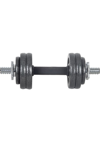 Döküm Plaka Dambıl Seti Çantalı Dumbell Set 15KG