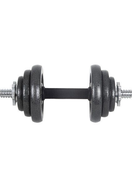 Döküm Plaka Dambıl Seti Çantalı Dumbell Set 20 kg