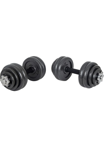Döküm Plaka Dambıl Seti Çantalı Dumbell Set 30KG fırsatları