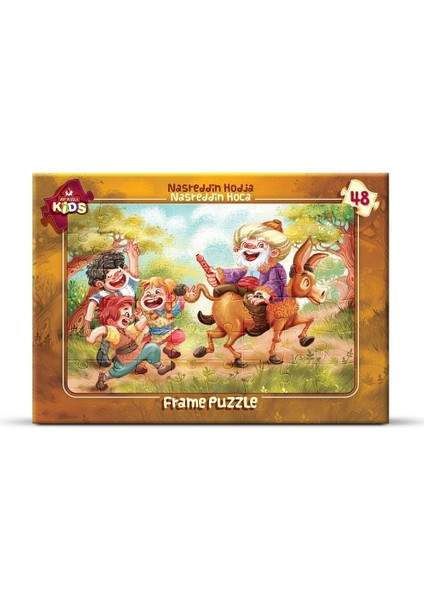 Nasreddin Hoca Frame Puzzle/yapboz 48 Parça