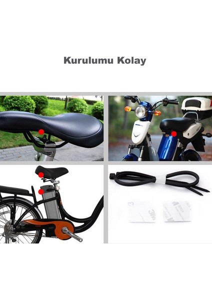 Uzaktan Kumadalı Bisiklet Motosiklet Alarmı indirimleri