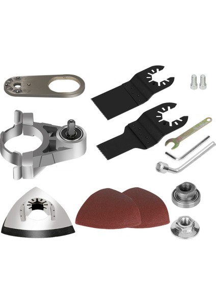 Açı Öğütücü Parlatma Kesme Aleti Aksesuar Seti Ahşap