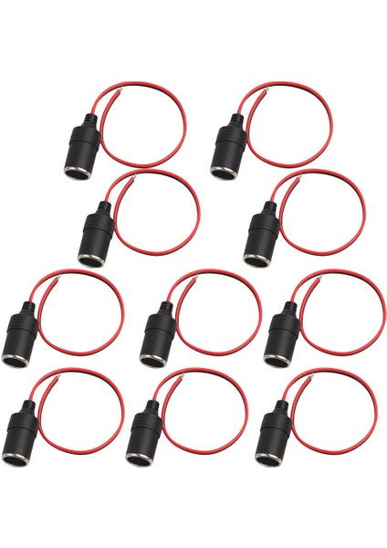 Her Türlü Dc 12 V / 24V Araçlar Için 10 Adet Çakmak Güç Dönüştürücü