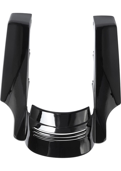Siyah 5 "arka Uzatma Çanta Dolguları Harley Touring 2009-2013 Açık Siyah