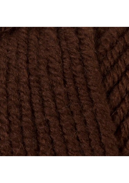 5'li Paket Cozy Wool K890 Koyu Kahverengi %25 Yün Örgü İpi fiyatları