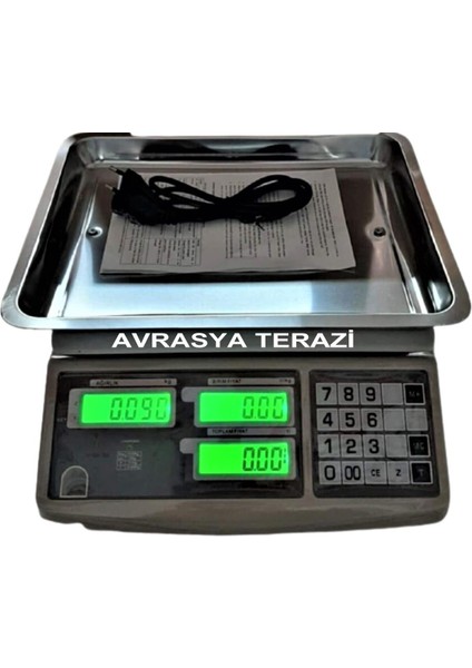 Hassasiyetli Elektronik Terazi 30 kg 5 gr