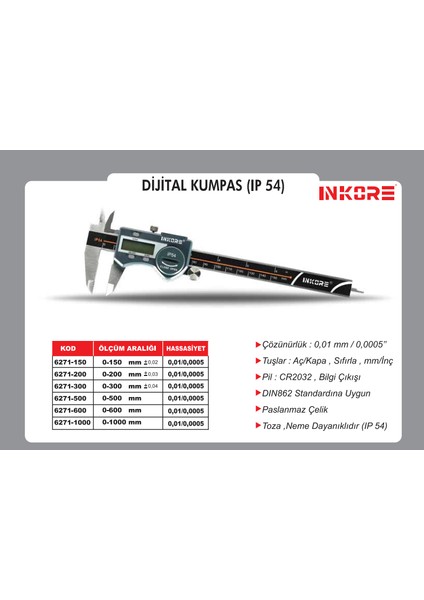 6271 - Kumpas 150 mm