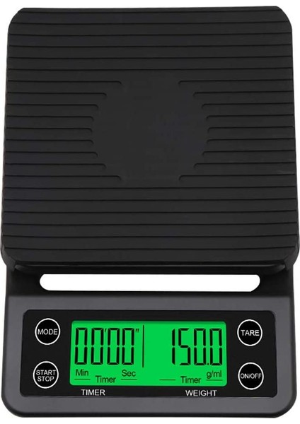 Tme 3 kg Zaman Ayarlı Hassas Kahve Terazisi Tartı 0.1gr Hassasiyet fiyatları