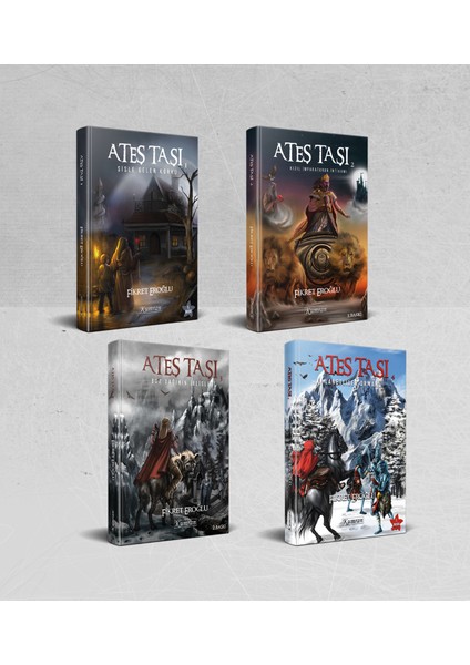 Ateş Taşı Kitap Seti (4 Kitap)