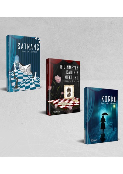 Kumran Yayınları Stefan Zweig Seti (3 Kitap)