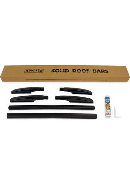 Isuzu D-Max Solid Tavan Çıtası Siyah Yapıştırma 2012 ve Sonrası modelleri